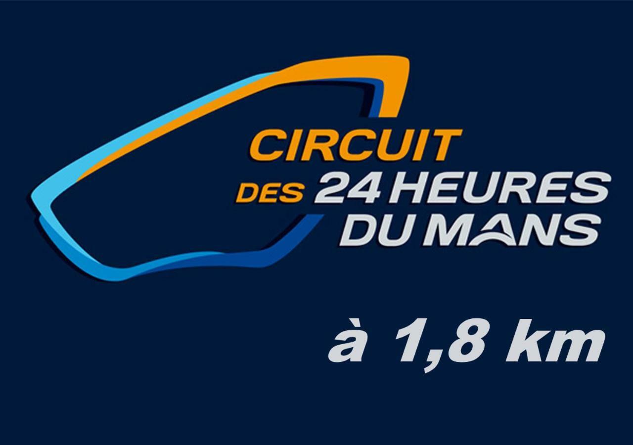 24 Fois Plus - Circuit Des 24 H A 10 Mn - 2 Chambres, 4 Personnes & Cuisine Le Mans Exterior foto